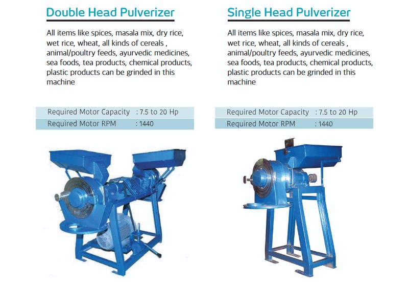 Double Head Pulverizer